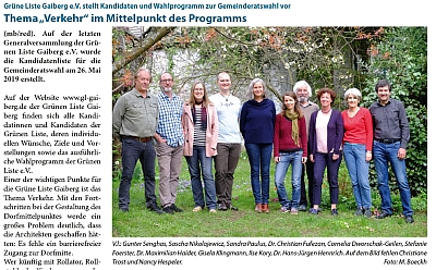 Bammentaler Gaiberger Wiesenbacher Woche  Nr. 16, 17.04.2019