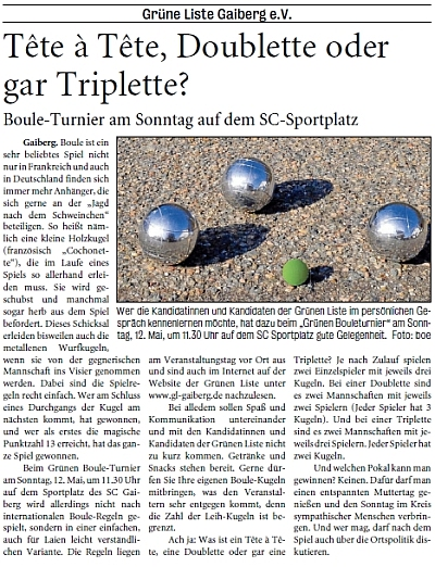 Wochen-Kurier  Nr. 19, 08.05.2019